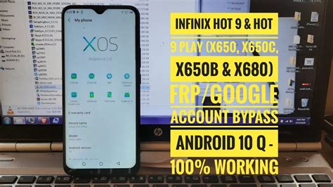 Infinix Hot Hot Play Frp Google Account Bypass Android Q Youtube