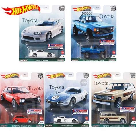 Hot Wheels Premium Toyota ХотВитс Премиум Тойота JDM Игрушки во Владивостоке