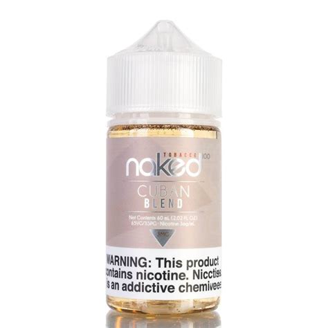 Cuban Blend By Naked 100 Tobacco E Liquid