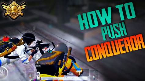 👍top Tips To Reach Conqueror Easily How To Reach Conqueror In 2 Days 😲