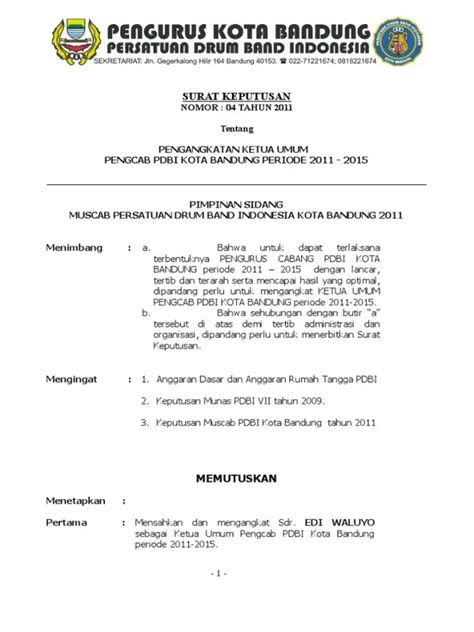 Apa Itu Surat Keputusan Berikut Definisi Format Dan Cara Membuatnya