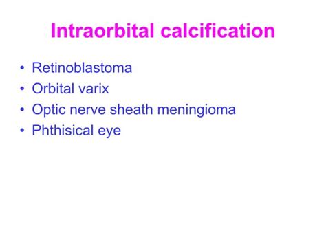 Orbital Imaging X Rayct Scanand Mri Ppt