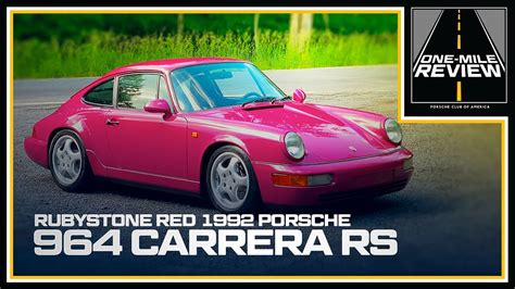 rubystone red  porsche  carrera rs factory track day monster