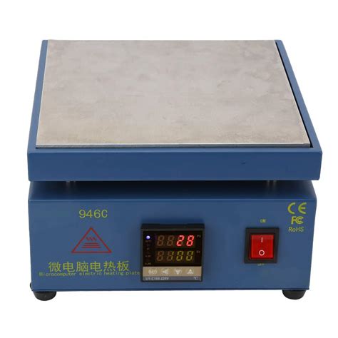 Welder Hot Plate Preheating Station Multi Tube Technology Electric Laboratory For Pcb Removing