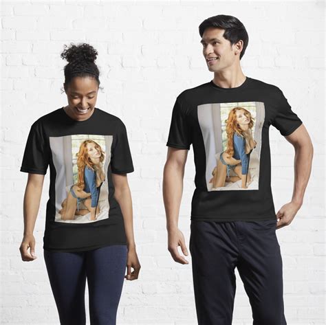 Sexy Red Hair Topless Hot Female Nude Model Female Nude Active T Shirt By Nude Zone Redbubble