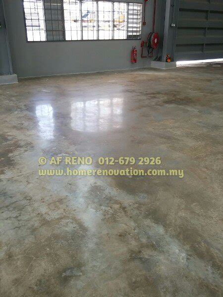 Concrete Floor Polishing Malaysia | Cement Grinding