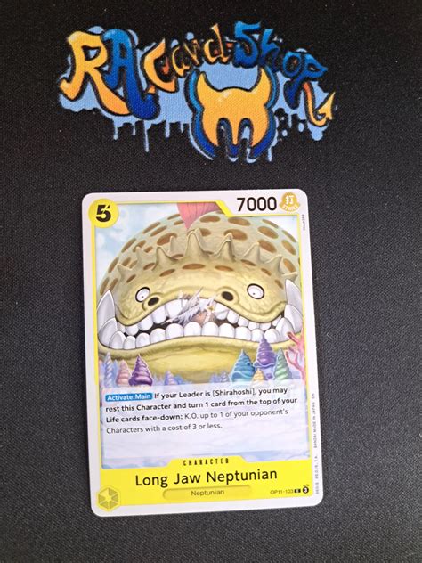 Long Jaw Neptunian Common OP11-103 A Fist of Divine Speed One Piece