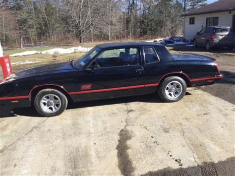 1981 To 1987 Chevrolet Monte Carlo Ss For Sale