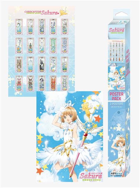 Anime Merch CardCaptor Sakura Clear Card Chibi Boxed Poster Set at Mall