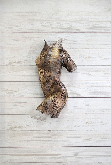 Abstract Torso Metal Wall Art Sculpture Sexy Nude Metal Etsy