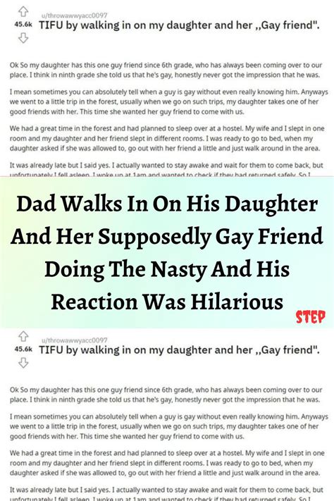 Dad Walks In On His Daughter And Her Supposedly Gay Friend Doing The Nasty And His Reaction Was