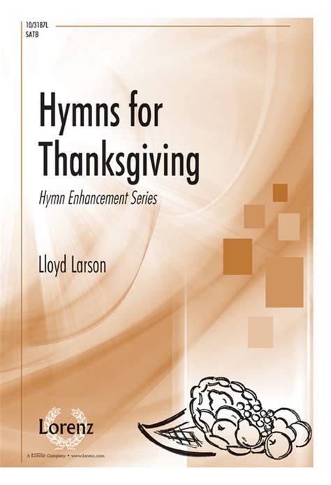 Hymns for Thanksgiving