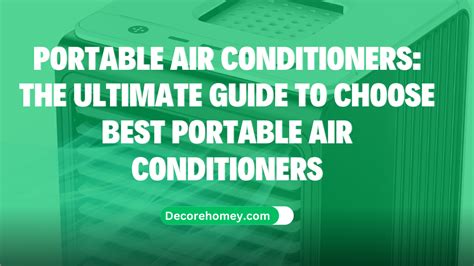 Portable Air Conditioners The Ultimate Guide To Choose Best Portable