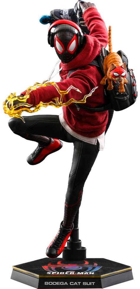 Miles Morales Bodega Cat Suit 1 6 Scale Figure Marvel S Spider Man Miles Morales Hot Toys