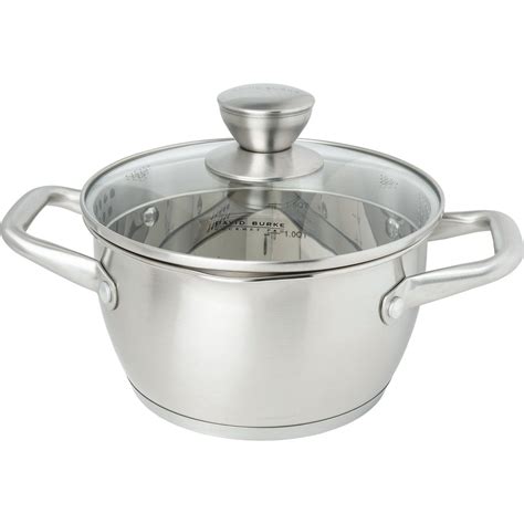 David Burke Pro Gourmet Regency II Cookware Sauce Pot with Straining