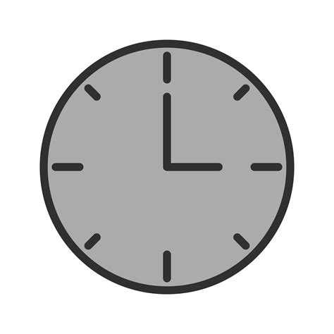 Clock Icon Design 491786 Vector Art At Vecteezy