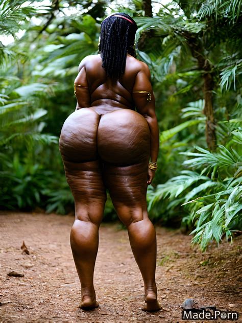 Porn Image Of Tall Muscular Jungle Anklet Thick Thighs Made Choker Created By AI