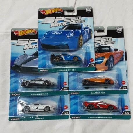 Hot Wheels Speed Machines Set Sobre Rodas