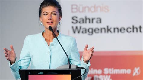 Partei Bündnis Sahra Wagenknecht Nrw Wird Größter Landesverband