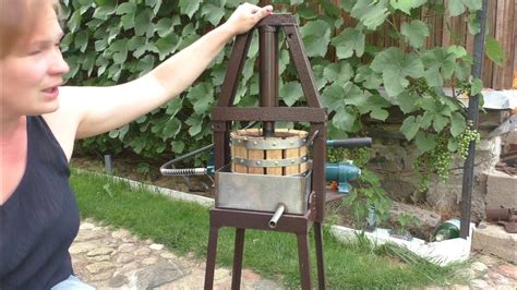 Гидравлический винный пресс своими руками - YouTube