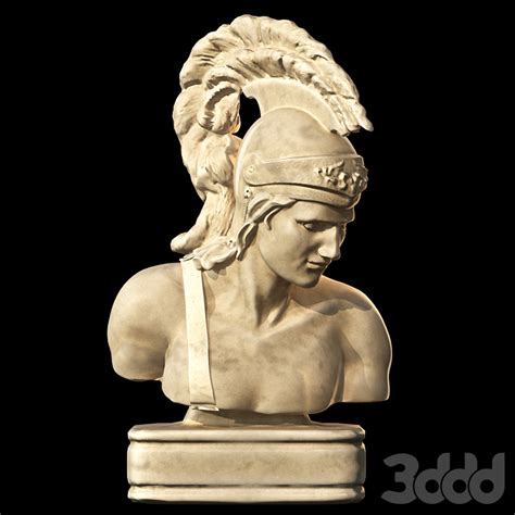 Бюст греческий - Скульптуры - 3D модель
