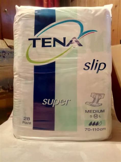 Tena Slip Super Medium 1 Packung Ovp Vintage Sammler Abdl Rar