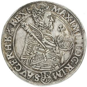 Gulden Kreuzer Maximilian Ii Joachimsthal Kingdom Of Bohemia