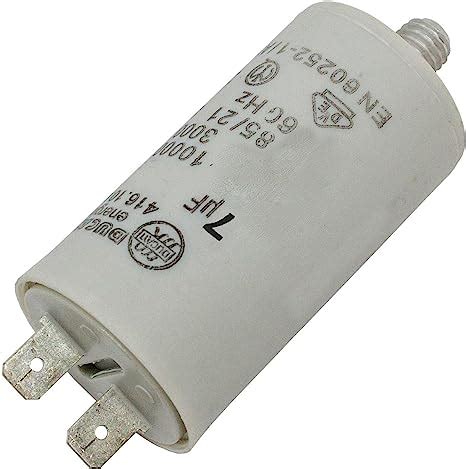 Starting Motor Capacitor F V X Mm Plug X Mm Ducati