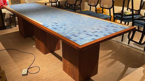 Big table with mosaic do yourself:) огромный стол с мозаикой своими ...