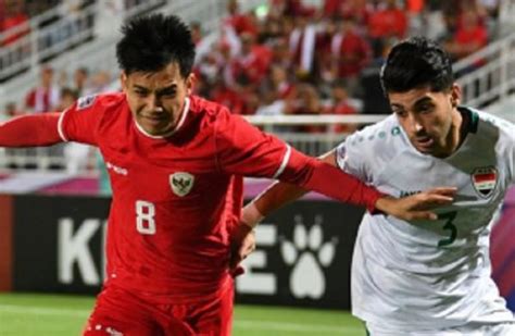 Hasil Timnas Indonesia U 23 Vs Irak Skor 1 1 Hiasi Babak Pertama