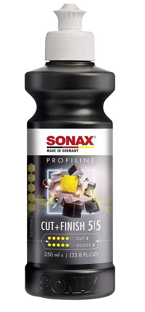 Одношаговая полировальная паста SONAX PROFILINE Cut+Finish 5-5 - купить ...