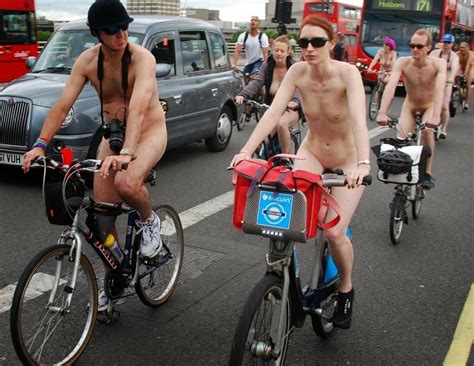 London Naked Bike Ride 2014 Nude Images Giải nhiệt
