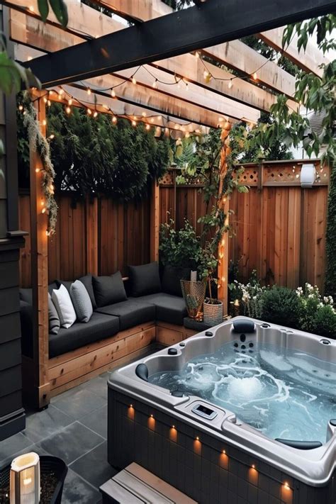 Don T Let Prying Eyes Ruin Your Soak 20 Hot Tub Privacy Ideas Artofit