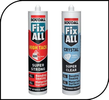 Soudal Fixall | uPVC Products | Welwyn | Waltham Abbey