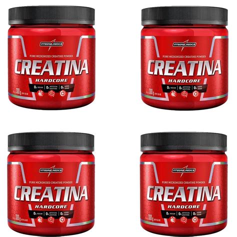 Kit x Creatina Hardcore Reload g IntegralMédica Shopee Brasil