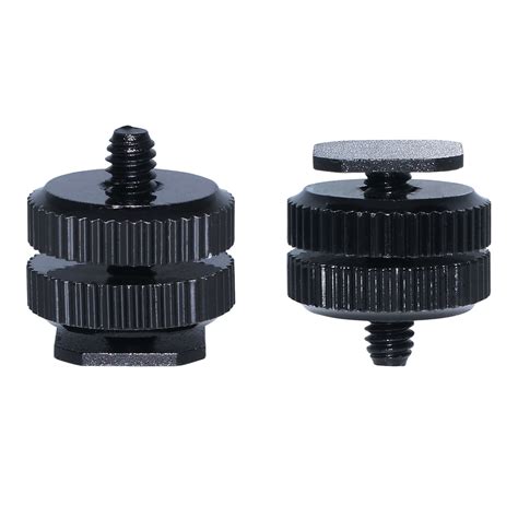 Flash Hot Shoe Adapter Double For Camera Flash Mount Tripod Mount Screw China