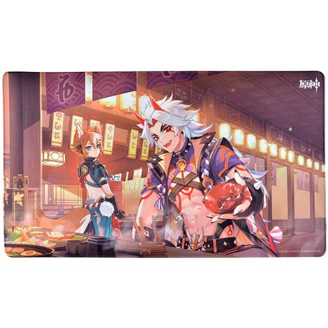 Коврик для мыши Genshin Impact: Oni Royale | Купить настольную игру в ...
