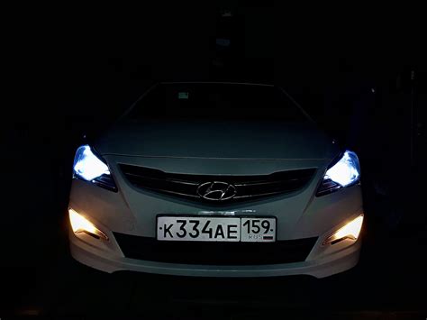 Рыжие дхо — Hyundai Solaris (1G), 1,4 л, 2015 года | аксессуары | DRIVE2