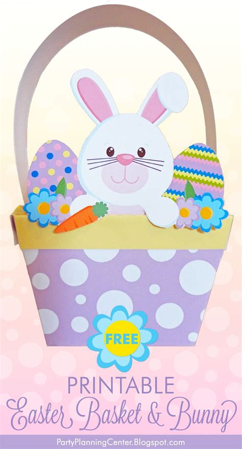 Cut Out Easter Basket Printable - Printable Word Searches