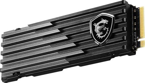 MSI SPATIUM 2TB NVMe M480 PRO PLAY PCIe 4.0 M.2 " WITH HEAT SINK ...