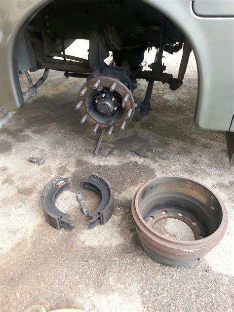 Front Brakes On A Diesel Pusher Front Brakes Diesel Rv