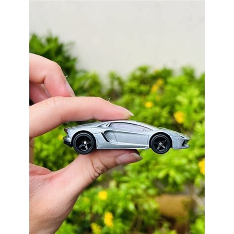 Hobby Store xe mô hình Hot Wheels Premium Lamborghini Aventador Hàng xé Pack Shopee Việt Nam