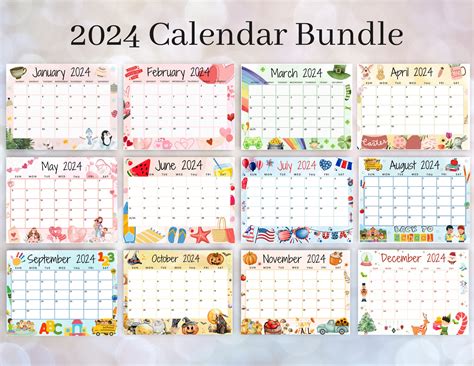 Calendar 2024 Laos Country - Amata Modesty