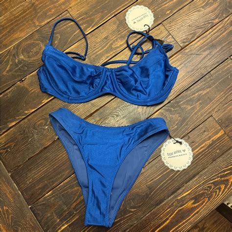 Frankie S Bikinis Swim Frankies Bikinis X Djerf Avenue Bikini Nwt Poshmark