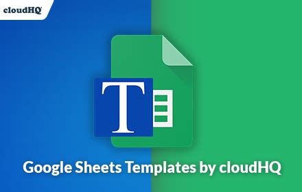 Google Sheets Templates - Free Google Docs Templates