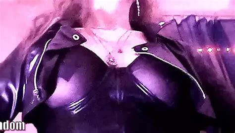 Dominatrix Eva L Tex Fetiche Culona Milf Femdom Diosa Solo Botas Gafas Dominatrix En Cuero