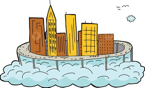Busy City Cartoon Background Images Hd Pictures And Wallpaper For Free