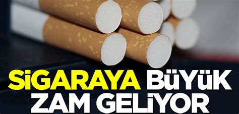 Sigaraya çok büyük zam geliyor Oran belli oldu Yeni Akit