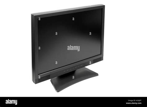 Flat Screen Lcd Monitor Stock Photo Alamy