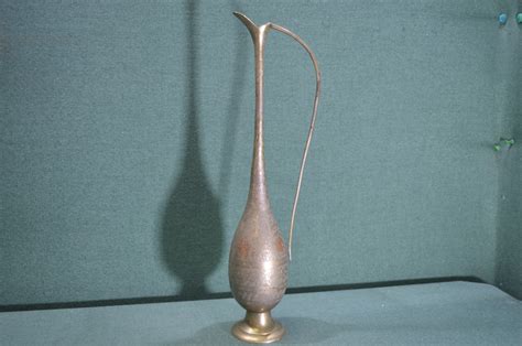 Купить Кувшин кумган латунный высокий. Латунь. Индия периода СССР. в ...